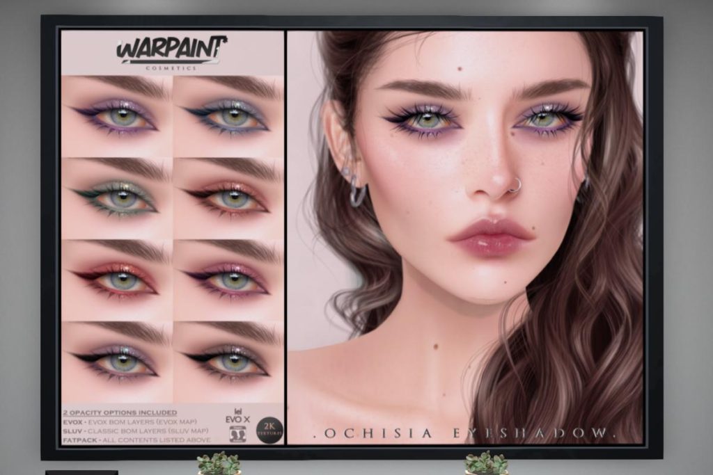 Ochisia Eyeshadow - Evox, L$240 each/L$420 FP
