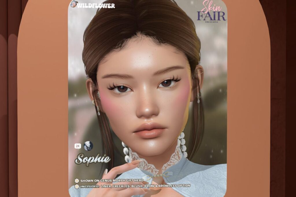 Sophia Skin - Genus, L$599 each/L$1500 FP