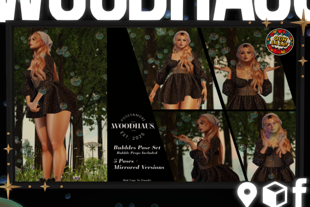 Bubbles Poses, L$300