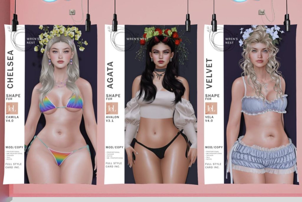 Assorted Shapes - See AD for fits, L$499 each