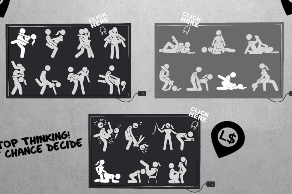 Random Kamasutra, L$220 each