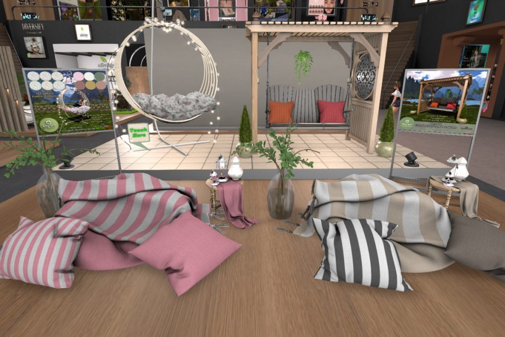 Etive Moments Swing, L$293 | Glespin Arbor Swing, L$293