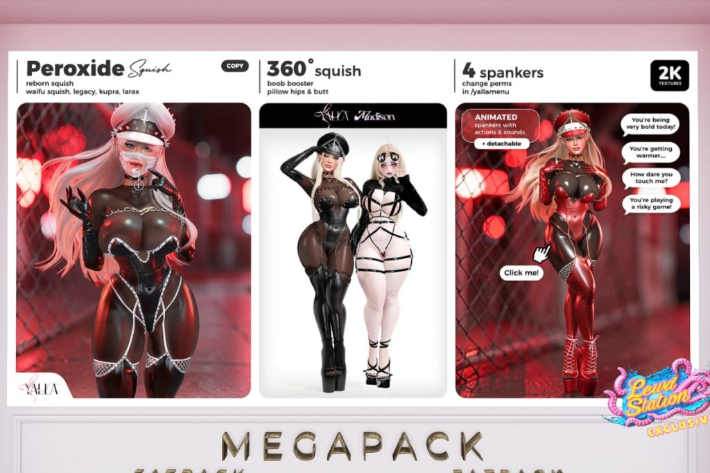 Peroxide Collection - Inithium/Legacy/MaitreyaX/Reborn/+mods, L$299-L$699 each/L$1299-2999 each FP/L$4999 MP