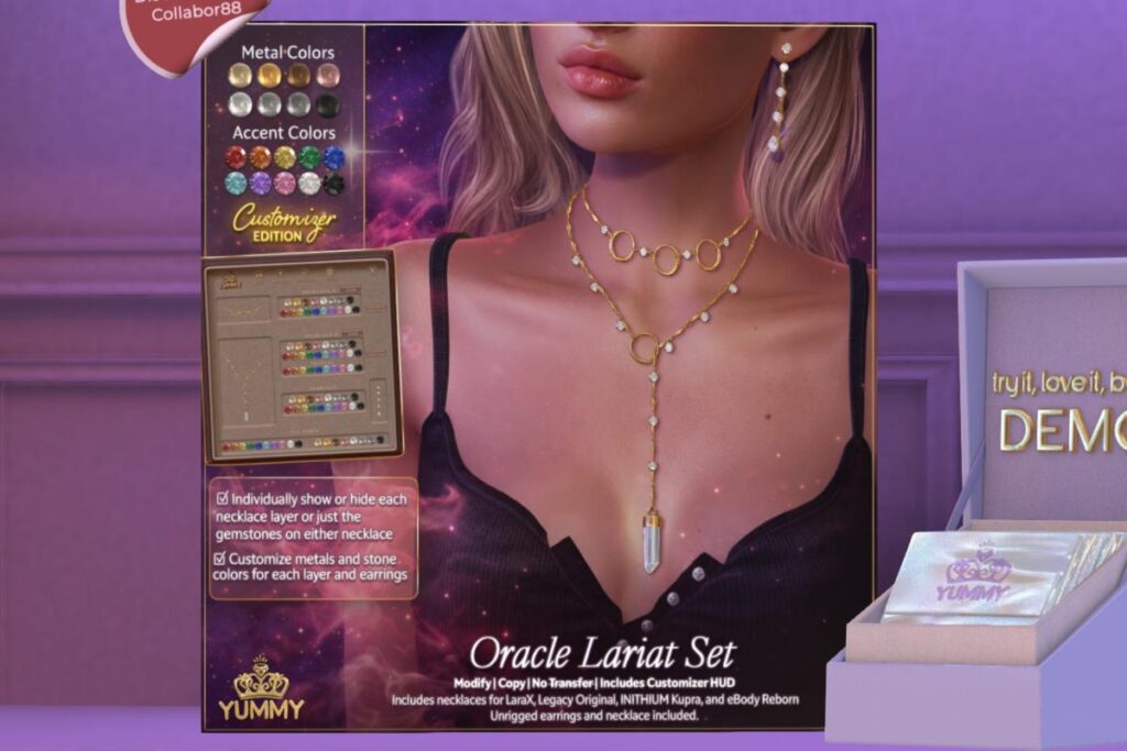 Oracle Lariat Set - Inithium/Legacy/MaitreyaX/Reborn, L$388