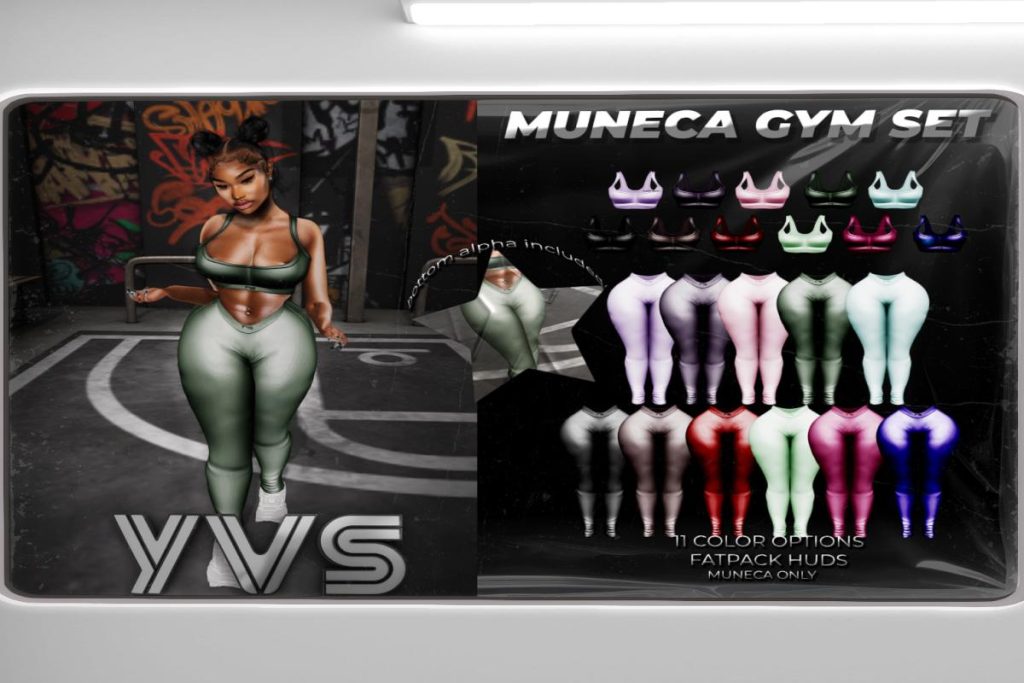 Muneca Gym Set - Yentements, L$599 FP