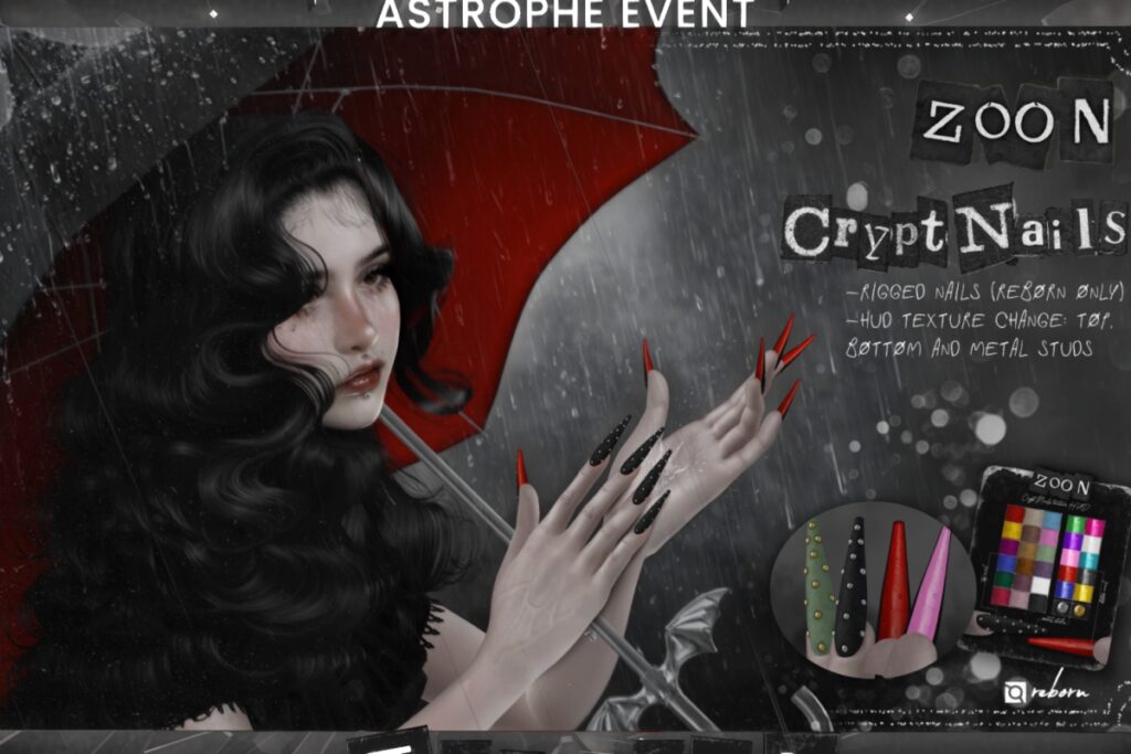 Crypt Nails - Reborn, L$299