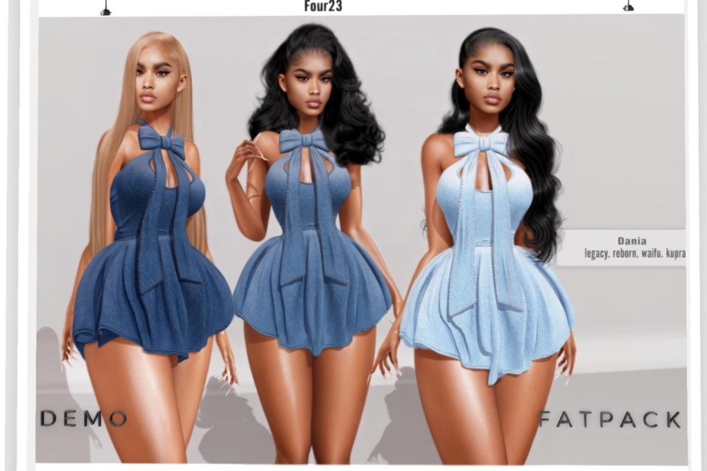 Dania Dress - Inithium/Legacy/Reborn/+mods, L$222 each/L$1400 FP