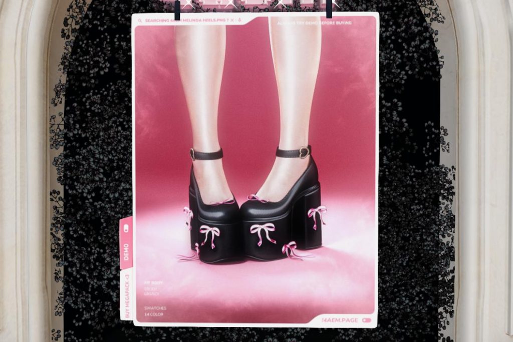 Melinda Heels - Legacy/Reborn, L$250 each/L$899 FP