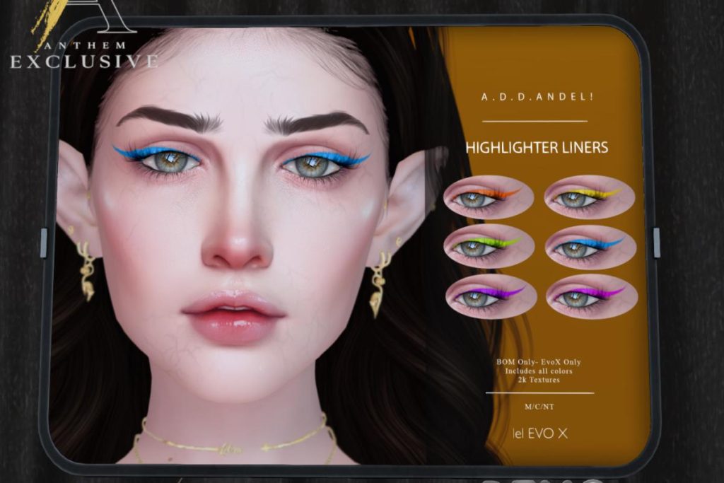 Highlighter Liners - Evo X, L$199