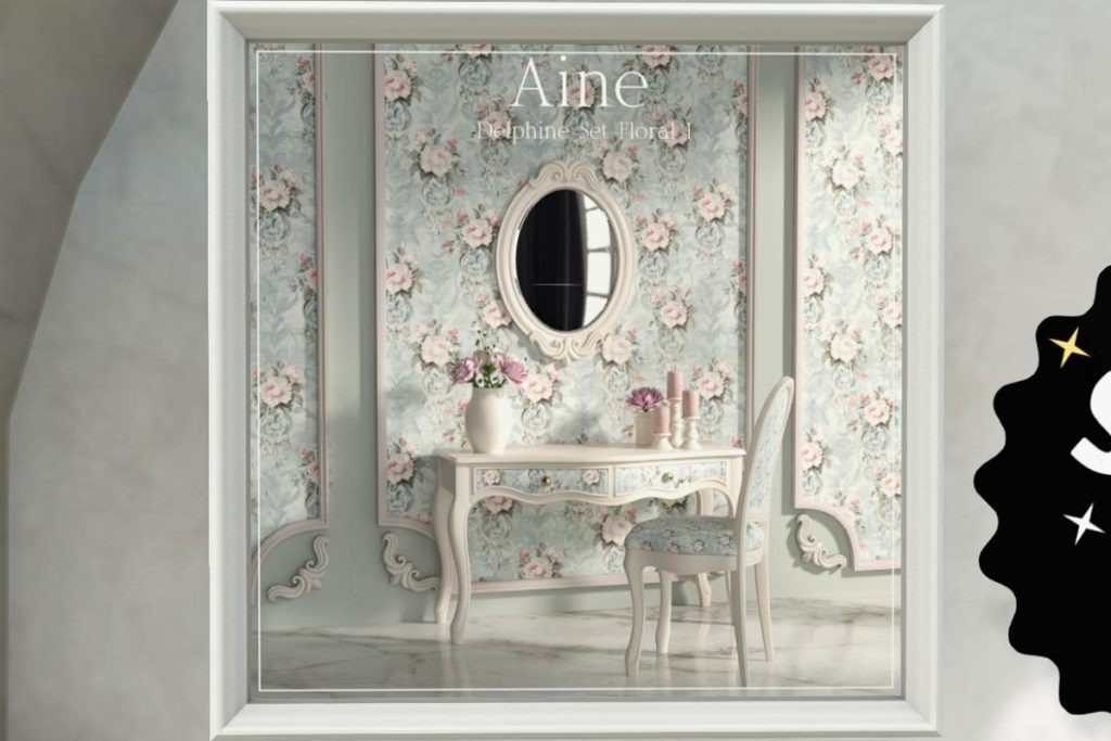 Delphine Floral 1 Set, L$199-L$399 each/L$1500 FP