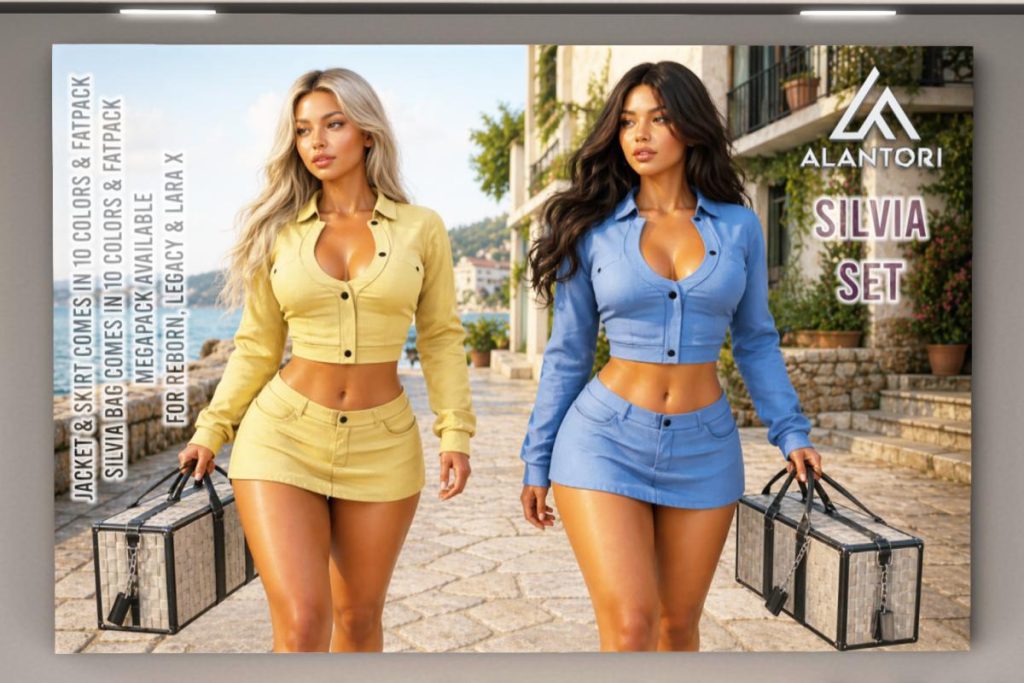 Silvia Outfit &amp; Bag - Legacy/MaitreyaX/Reborn, L$149-L$349 each/L$999-L1499 each FP/L$1999 MP