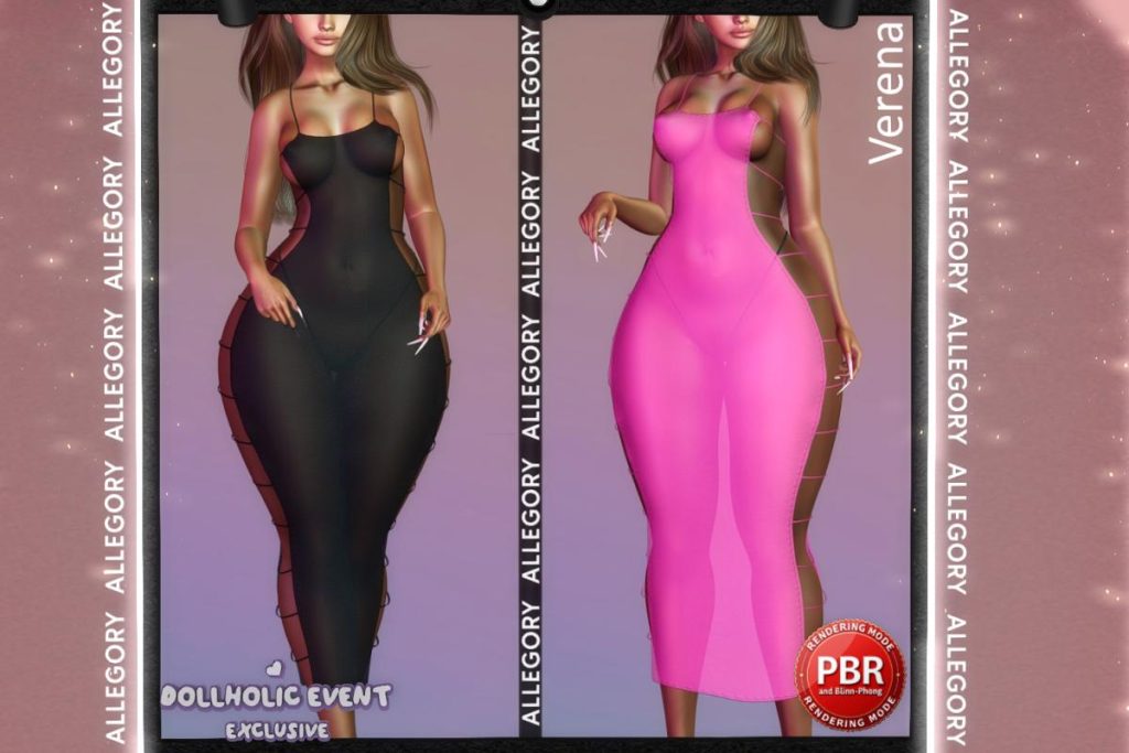 Verena Dress - demo for fits, L$199 each/L$799 FP