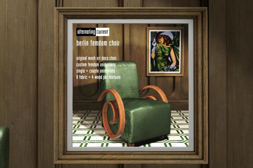 Berlin Femdom Chair, L$200