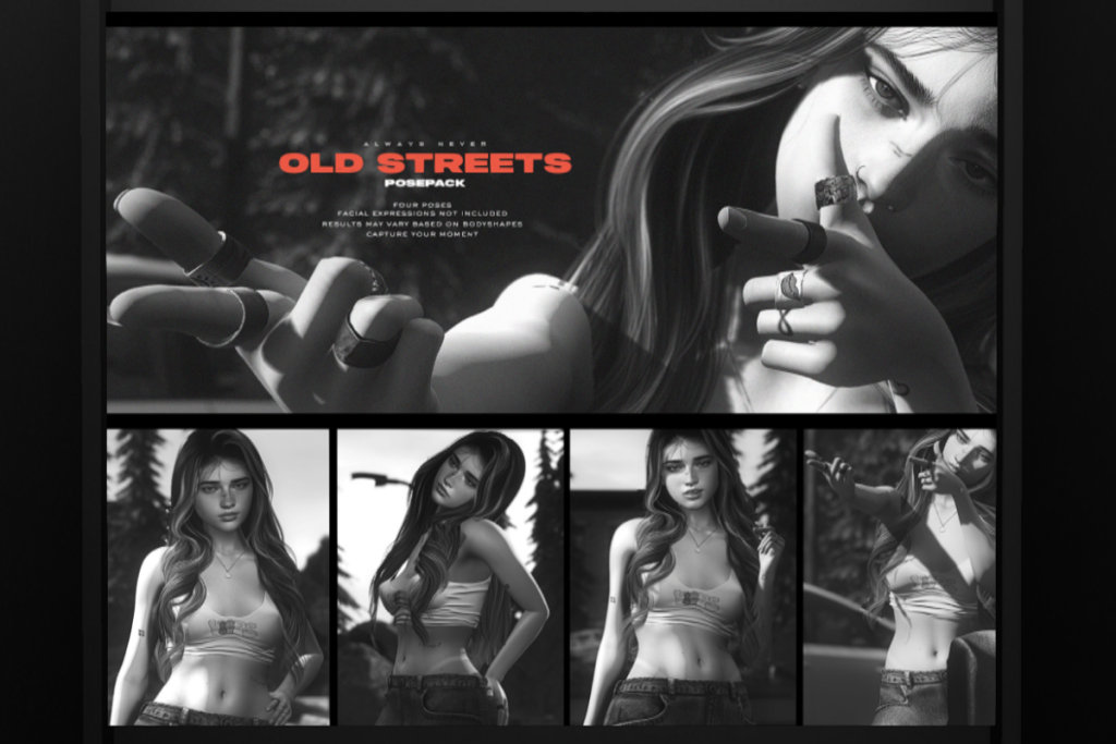 Old Streets Poses, L$249