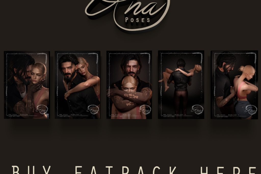 Moonlight Couples Poses, L$275 each/L$800 FP