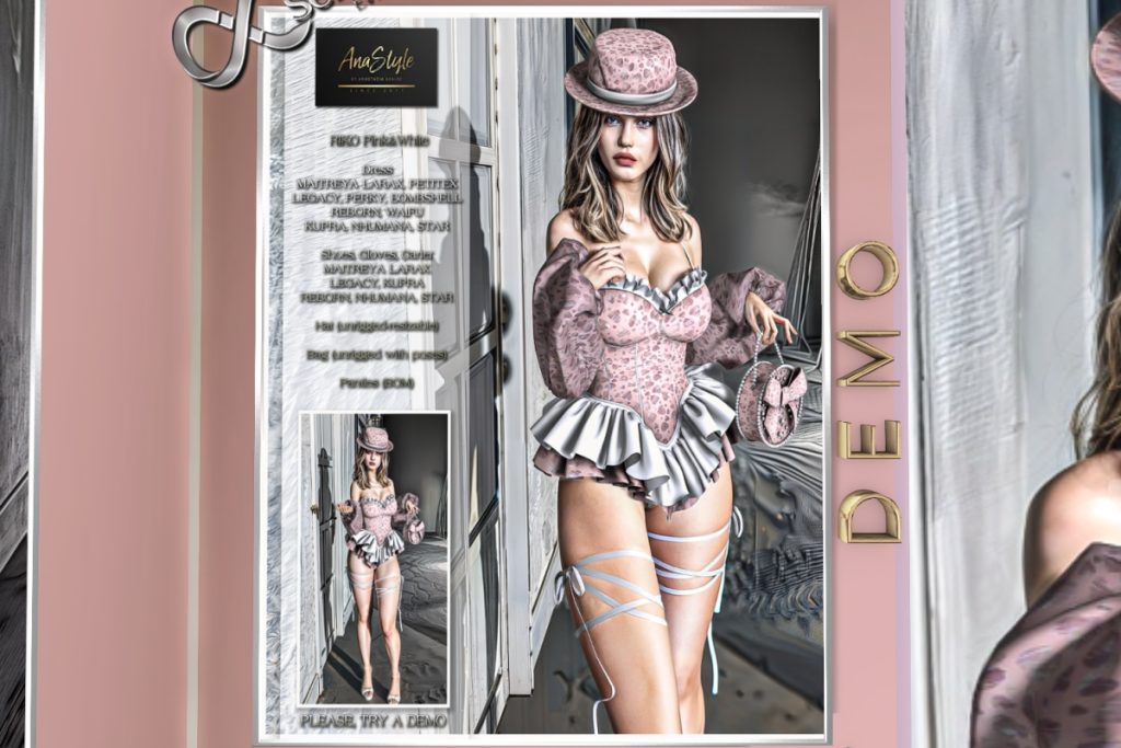 Riko Outfit - Inithium/Legacy/Maitreya/Nhumana/Reborn/+mods, L$99-L$199 each