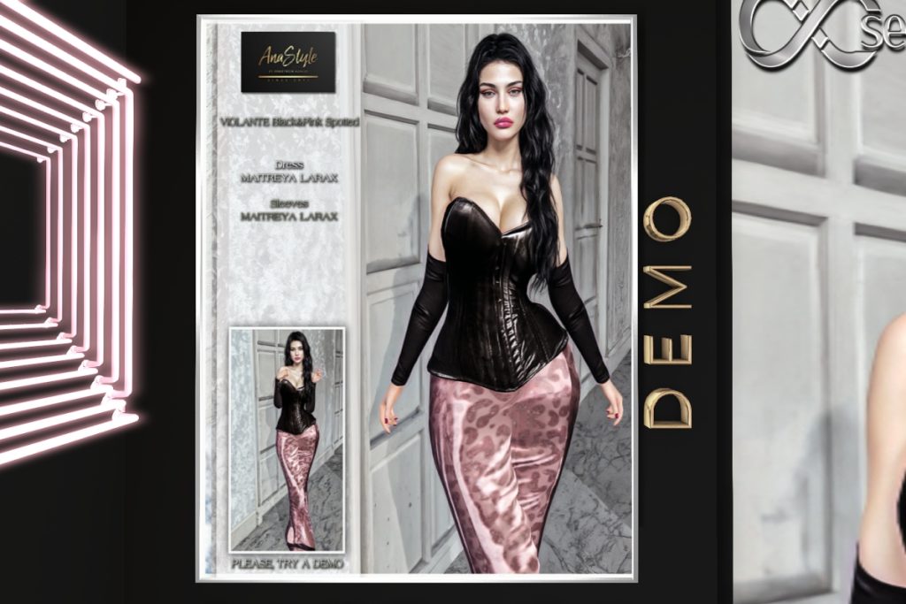 Violante Dress &amp; Sleeves - MaitreyaX, L$150-L$199 each/L$360 FP