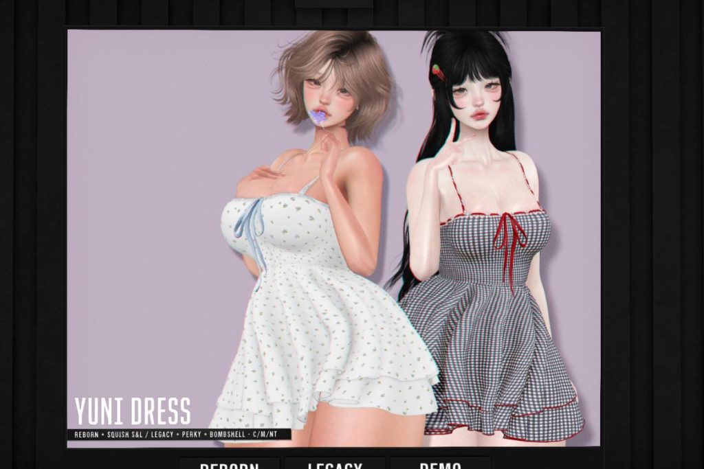 Yuni Dress - Legacy/Reborn, L$499 each