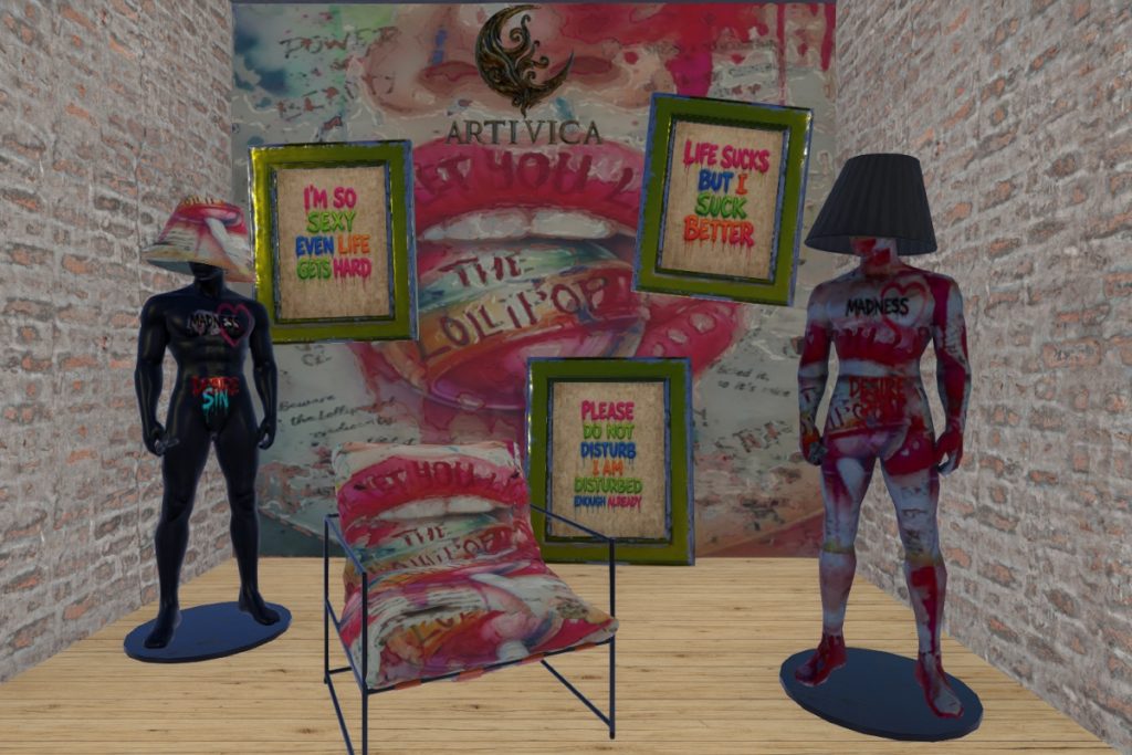 Touch Me Wrong Art Collection, L$199-L$499/L$999 FP