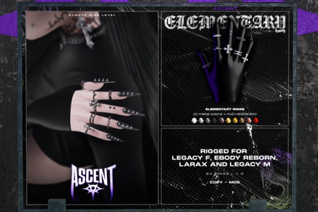 Elementary Rings - L$299