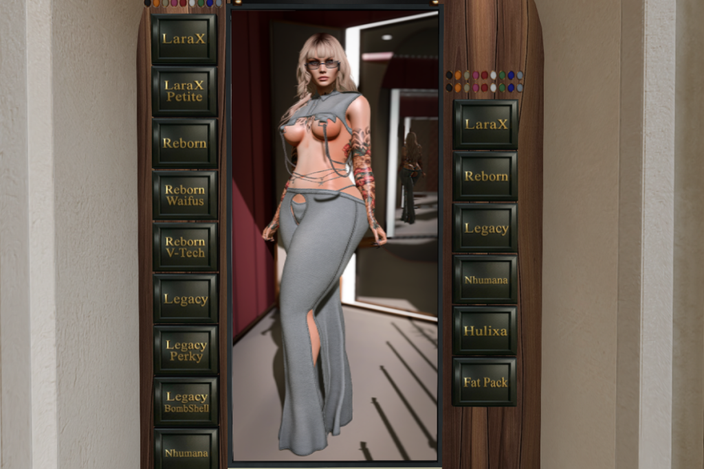 Noa Top and Pants &amp; Panties - Legacy/MaitreyaX/Nhumana/Reborn/+mods, L$575 each/L$1890-L$2175 each FP