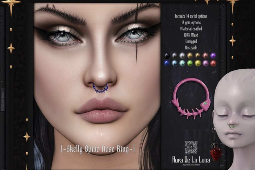 Skelly Spine Nosering, L$350