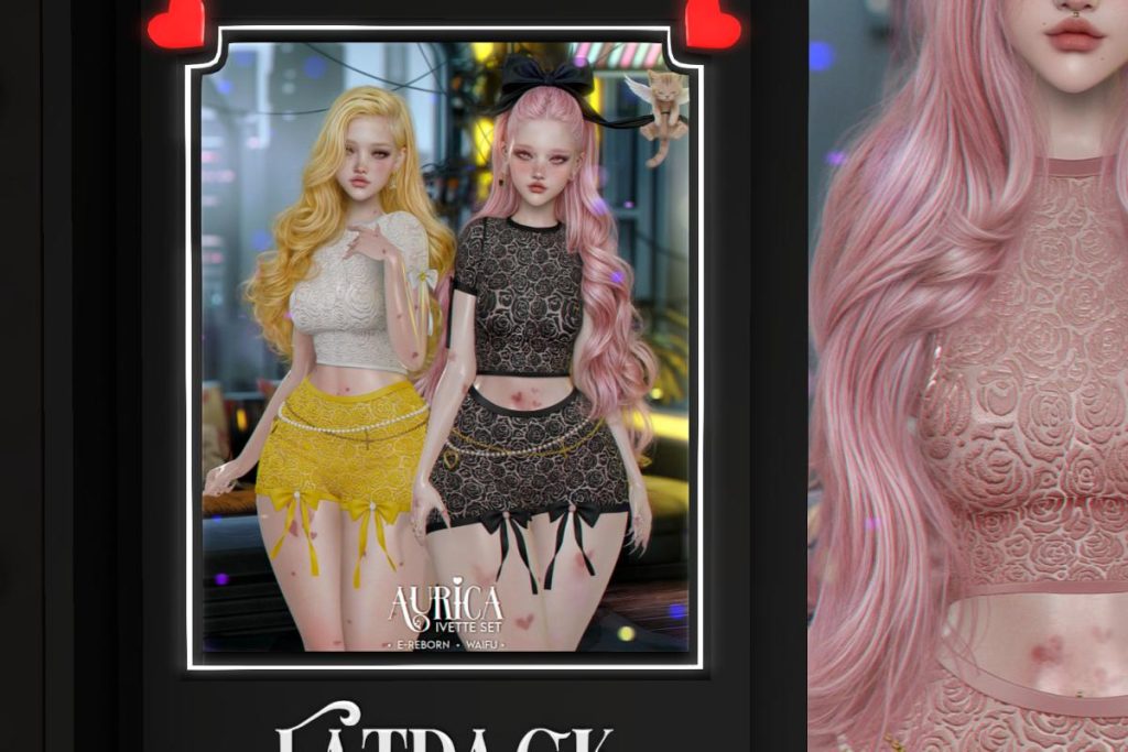 Yvette Set - Reborn/+mods, L$279 each/L$1279 FP