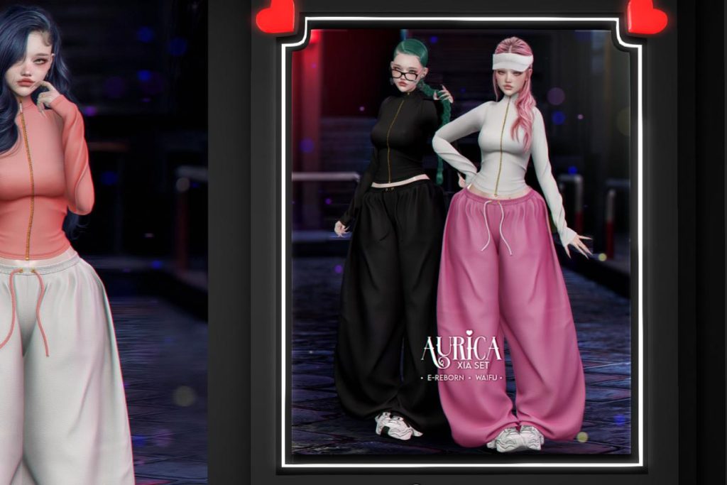 Xia Set - Reborn/+mods, L$259 each/L$1159 FP