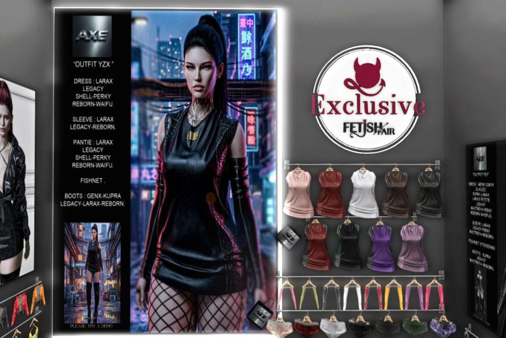 YZX Outfit - See Ad for Fits, L$150 each/L$599 FP