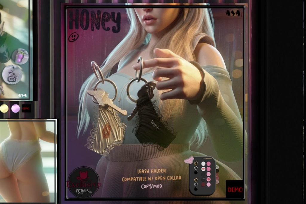 Honey Leash Holder, L$360