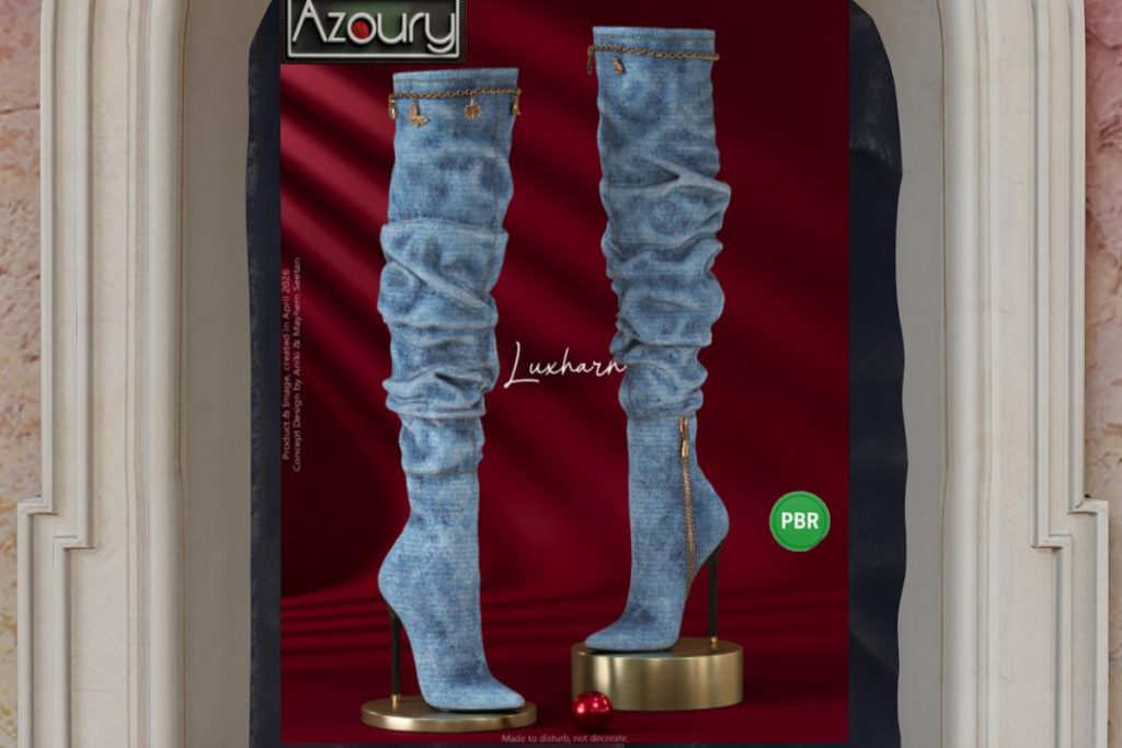 Luxham Boots - Legacy/Maitreya/Reborn, L$489