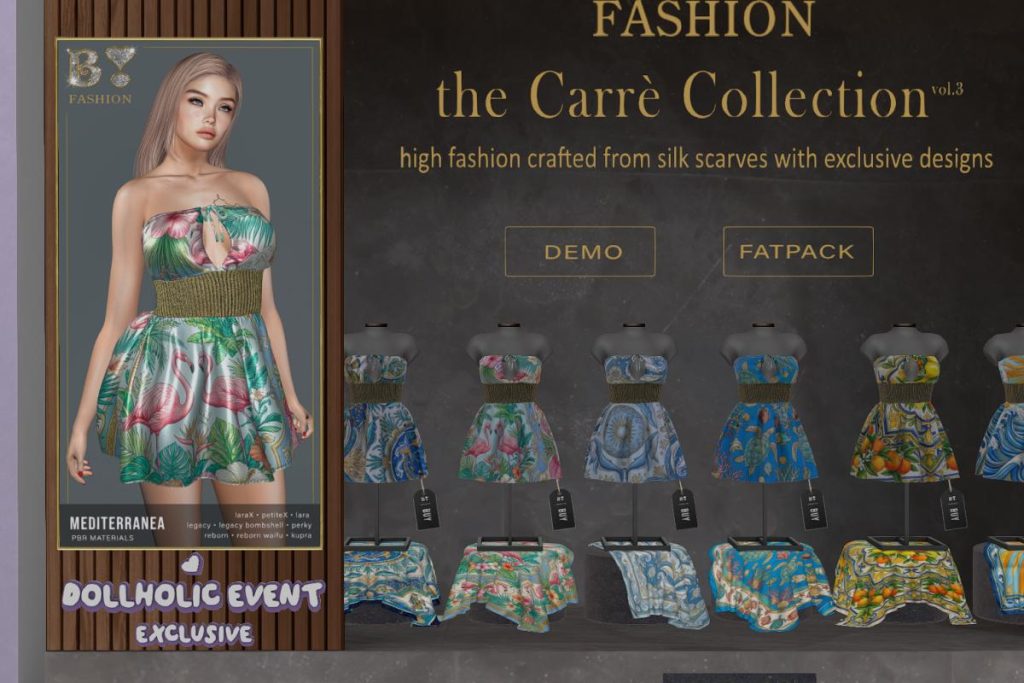 The Carre Collection - Inithium/Legacy/MaitreyaX/Reborn/+mods, L$390 each/L$990 FP