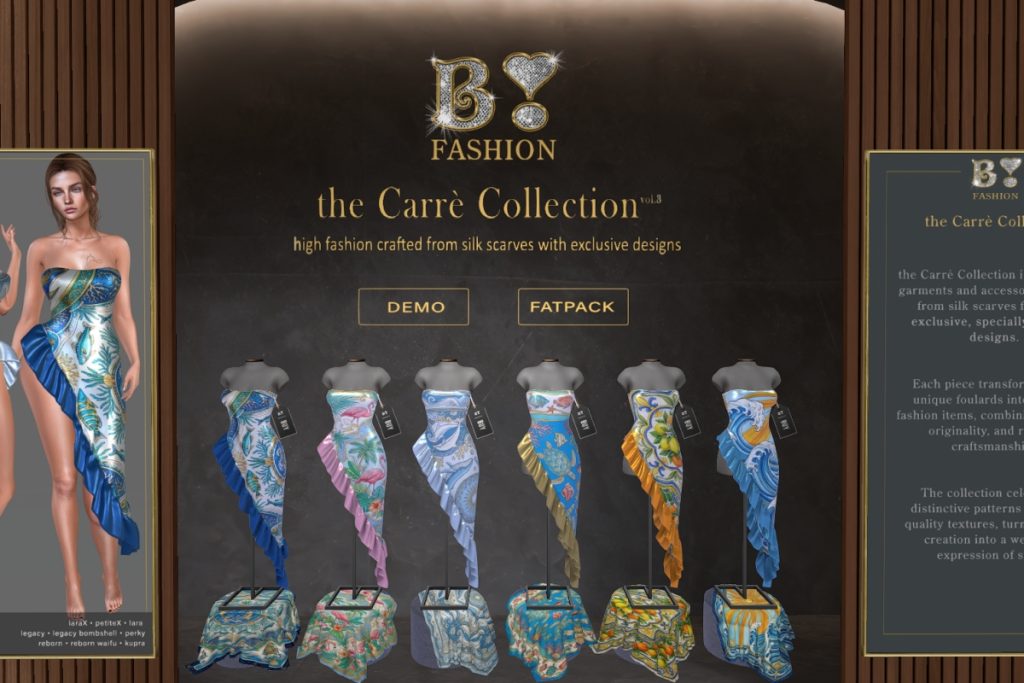 Artemide Dress Carre Collection - Inithium/Legacy/MaitreyaX/Reborn/+mods, L$390 each/L$990 FP