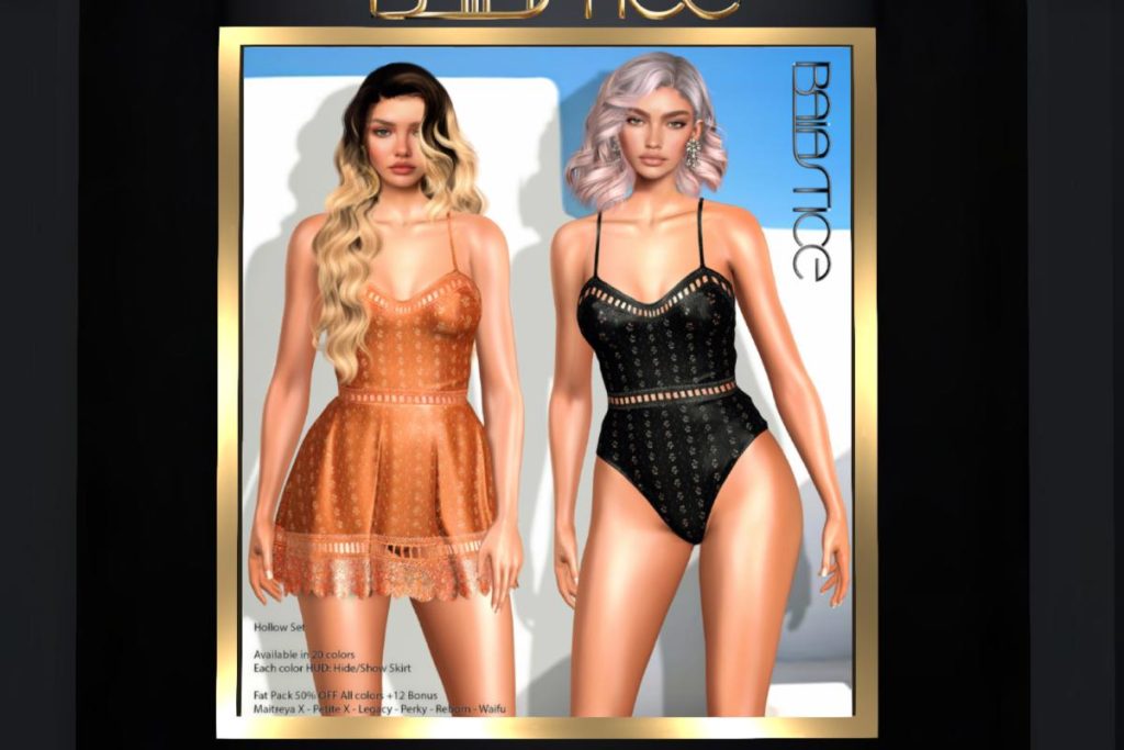 Hollow Set - Legacy/MaitreyaX/Reborn/+mods, L$245 each/L$1995 FP