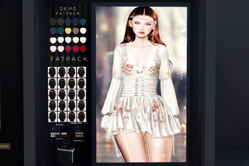 Millie Dress &amp; Headband - Legacy/MaitreyaX/Reborn/+mods, L$188-L$299 each/L$1699-L$1899 each FP