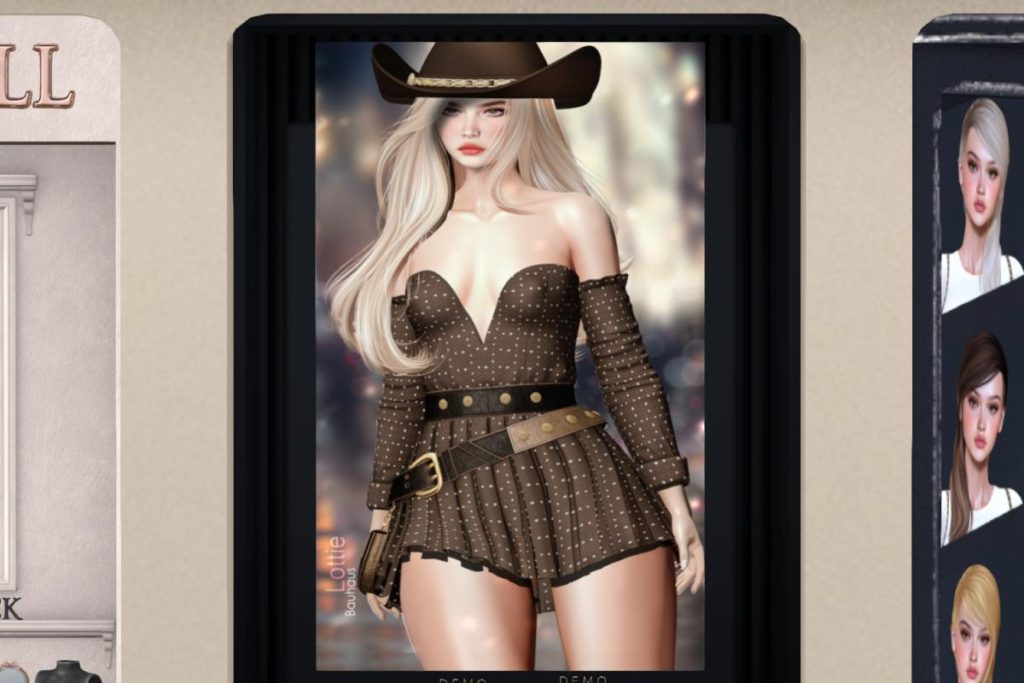 Lottie Dress &amp; Lottie Hat - Legacy/MaitreyaX/Reborn/+mods, L$188-L$288 each/L$1688-L$1888 each FP