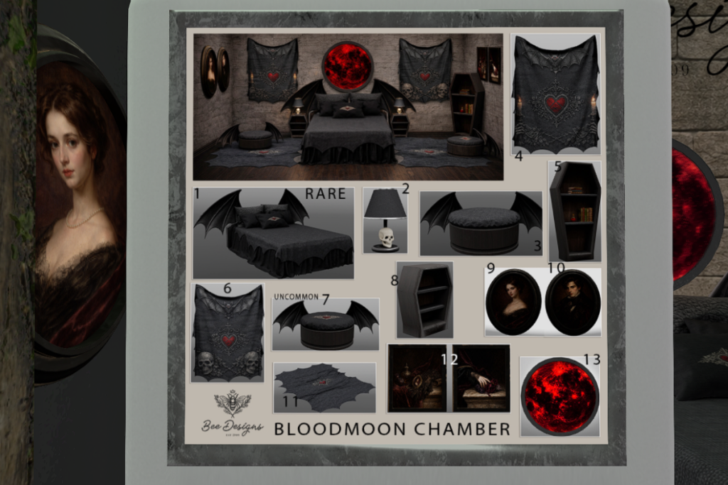 Bloodmoon Chamber Set, L$59 per play/L$2500 FP