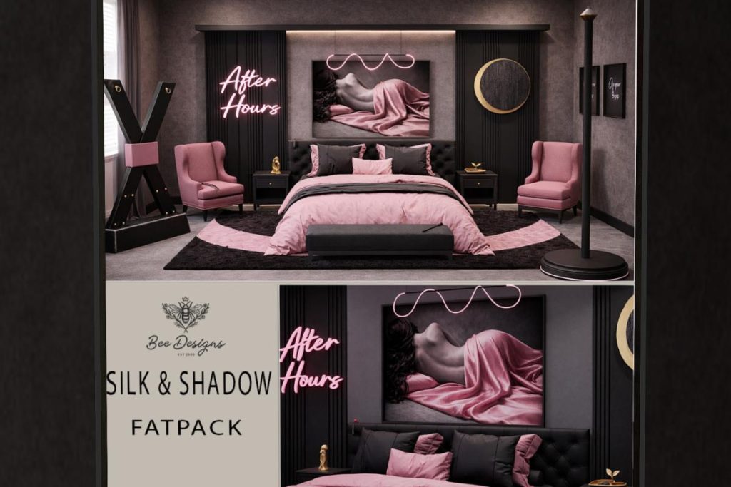 Silk &amp; Shadow Bedroom Set, L$2500