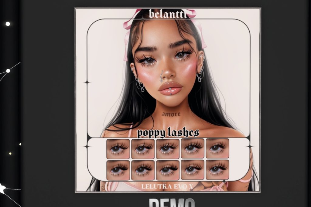 Poppy Lashes - EvoX, L$200