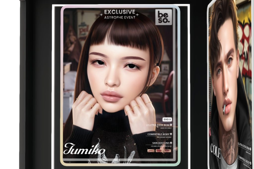 Kumiko Skin - EvoX, L$799 each/L$1299 FP