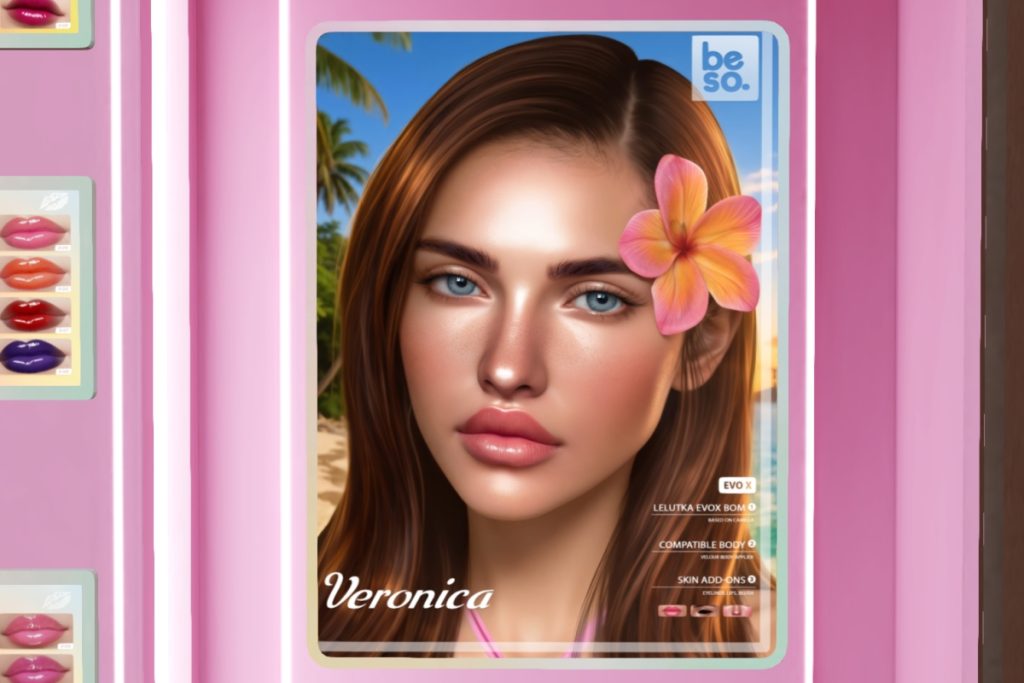 Veronica Skin - EvoX, L$899 each/L$1199 FP