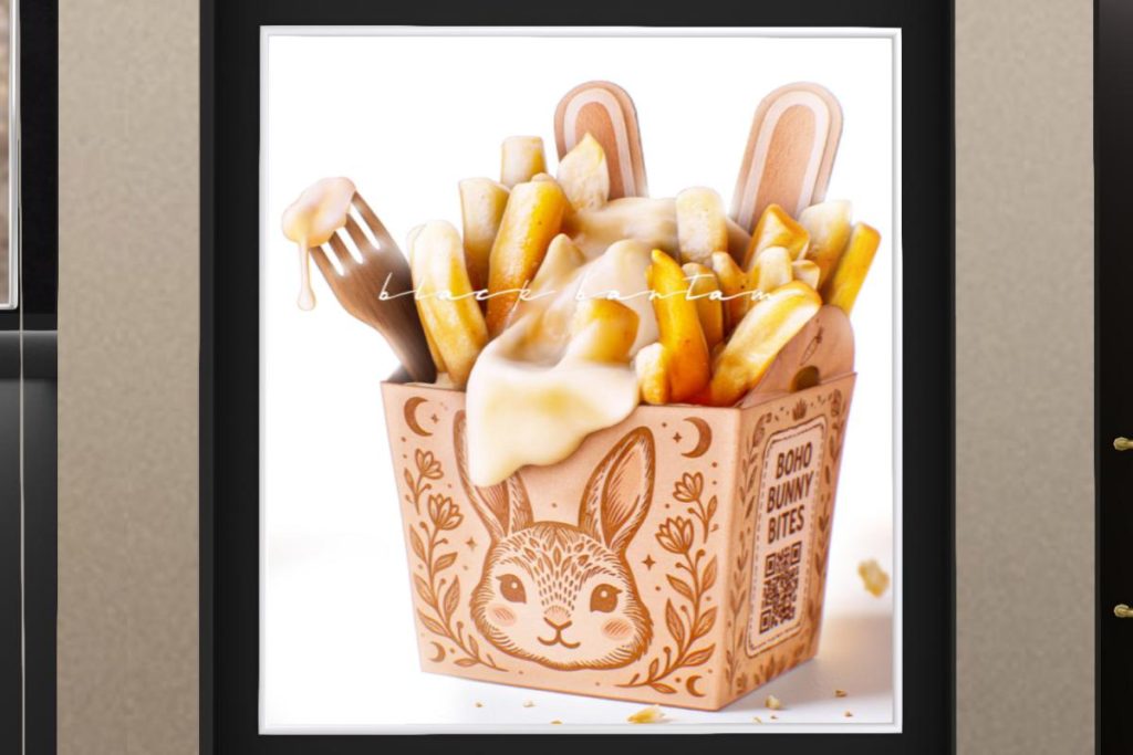Boho Bunny Bites Cheesy Fries Set, L$188