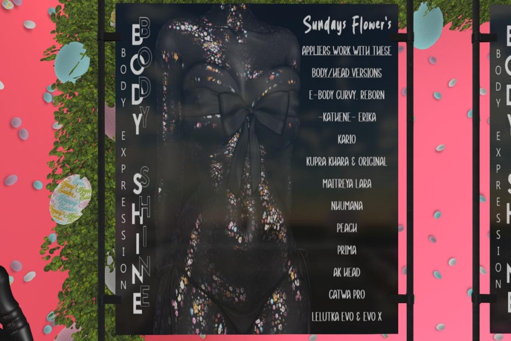 Sundays Flower's - Erika/Inithium/Kario/Reborn/+mods, L$500