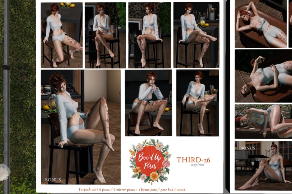 Third Poses, L$350