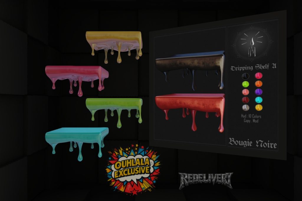 Driopping Shelf Decor, L$179