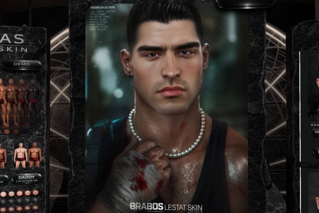 Lestat Skin - EvoX, L$799 each/L$1599 FP