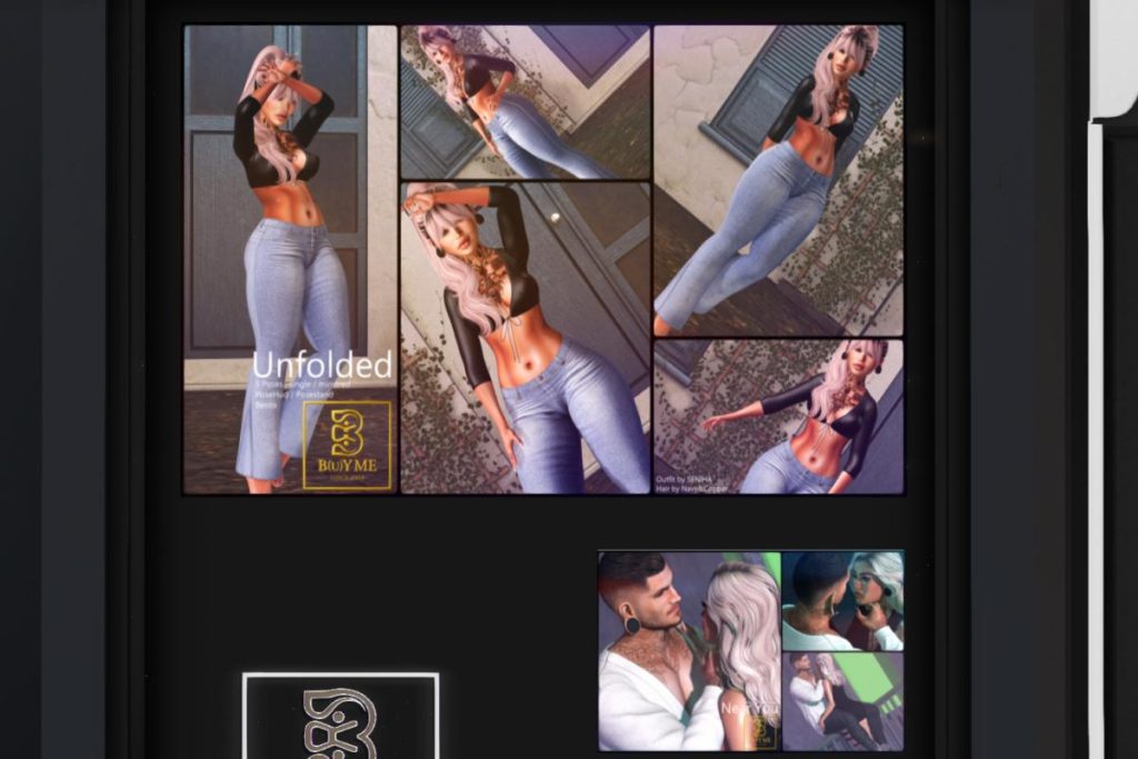 Unfolded. SF Poses, L$175-L$299 each