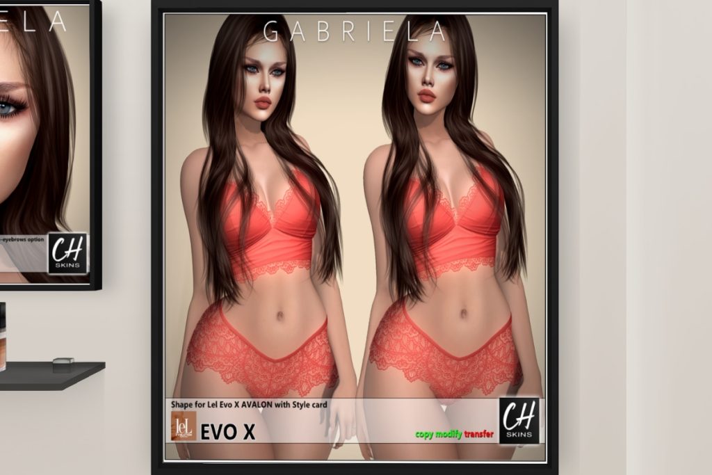 Gabriela Shape - EvoX Avalon, L$399