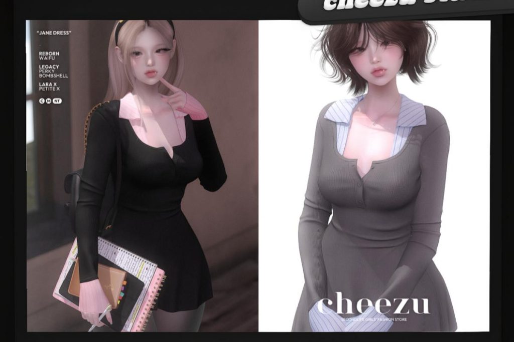 Jane Dress - Legacy/MaitreyaX/Reborn/+mods, L$499 each/L$1199 FP