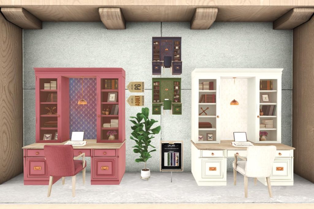 Workplace Set, L$479 PG/L$639 Adult